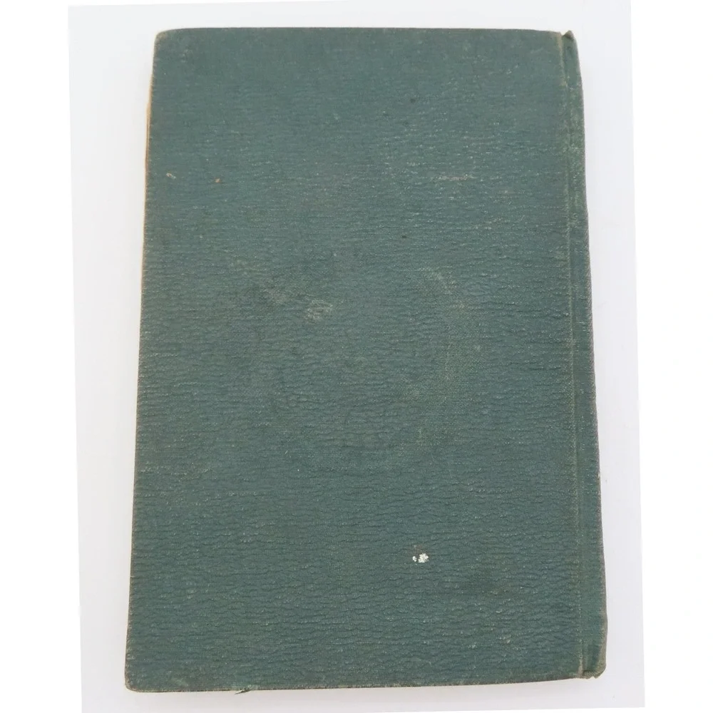 Antique Spencerian Shorthand Dictator Dictionary Reader Green Hardcover Book